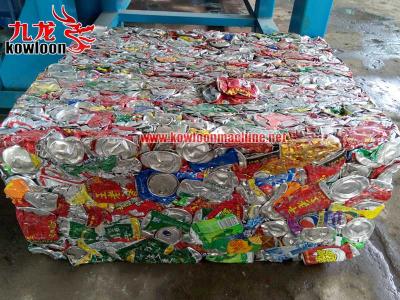 China Recycled Industry Low Price Packed Pressed Aluminum Shredder for sale