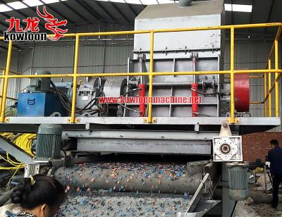 China Recycled Industry PVC Pipe PET Bottle Recycle Plastic Pellet Crushing Machine for sale