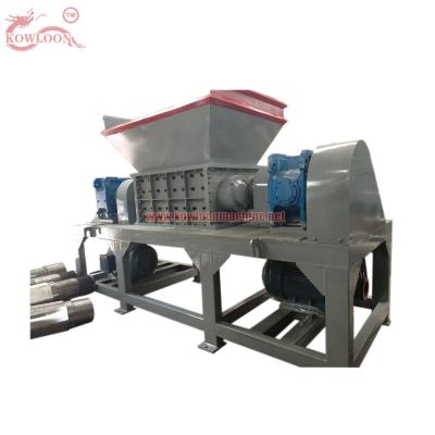 China Universal Mixed Industrial Scrap or Waste Double Shaft Shredder Machine for sale