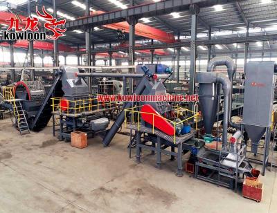 China Car Tire Waste Rubber Relaim Line Used Tire Recycling Machine for sale