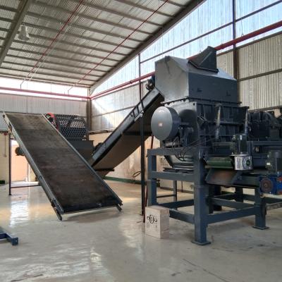 China Other Selling Factory Tire Scrap Recycling Machine Waste Tire Scrap Management System for sale