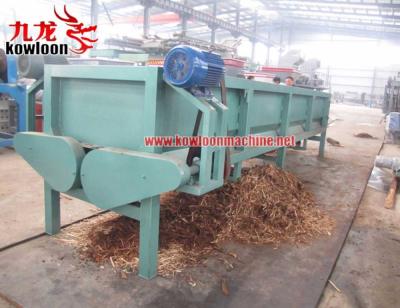 China Disposal of wooden tree log wooden bark landing machine for sale