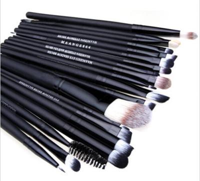 China China make up brush manufacture wholesale 20pcs black brush for cosmetics popular in markt for sale