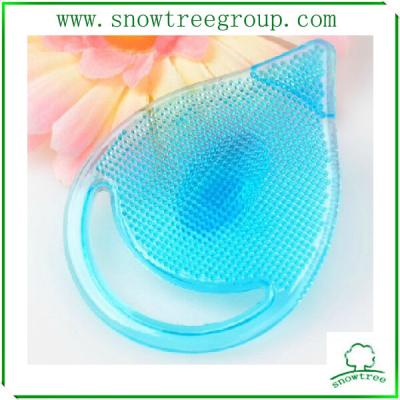 China handle silicone face cleanser fit for adult or baby.. for sale