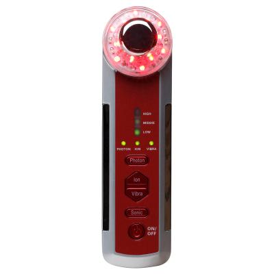 China 4 in 1 multifunction Photon Ultrasonic Ionic Vibrate beauty Appliance for sale