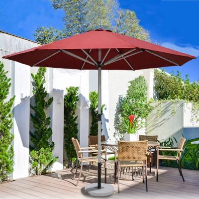 China Wholesale Chinese Eco-freindly Large Garden Patio Outdoor Sun Beach Aluminum Umbrella Parasol for sale