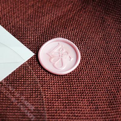 China Custom Unique Antique Europe Monogram Rose Wax Seal For Wedding Invitation And Party for sale