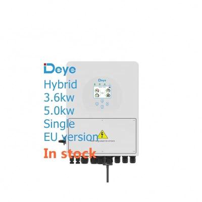 China wholesale deye 5kw hybrid solar power inverter single phase sun-5k-sg04lp3-eu with good price sun-6k-sg04lp3-eu 330W*433H*238D mm for sale