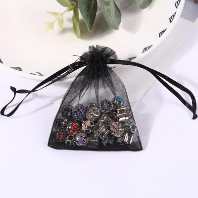 China Multi Colors Jewelery Pouch Jewelry Drawstring Pouches With Drawstring Net Gift Candy Bags For Bathroom Soaps Makeup Custom Logo for sale