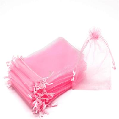 China Mesh Drawstring Gift Bags Jewelry Pouch Pouches For Christmas Candy Gift Wedding Gift Bag With Drawstring For Small Presents for sale