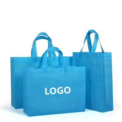 China Polypropylene Cloth Cloth Bag Multifunctional Reusable Nonwoven Grocery Tote Bags For Small Business Custom Logo for sale