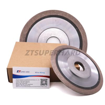 China Wholesale Price Sharp Cutting Metal Bonded Diamond Grinding Wheel High Quality CBN HSS Tool Sharpening for sale