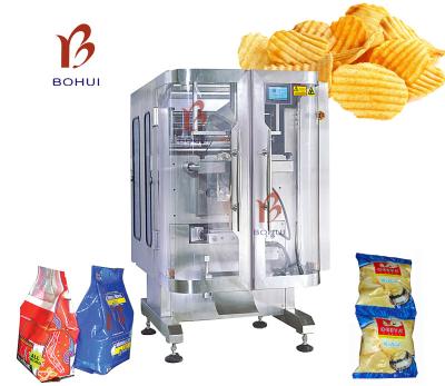 China Food Puffed Snacks Automatic Packing Machine With High Quality for sale