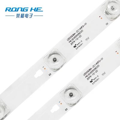 China Hotel wholesale 554*20mm 8leds3V Haier led backlight strip use for HAIER 55