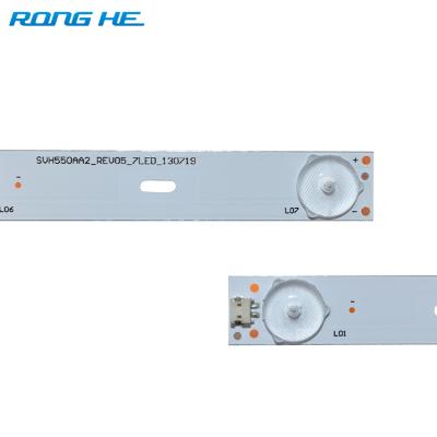 China TV Repair Or TV Replacement Shenzhen Led TV Backlight Strip Bar 595*18MM 7Led 3V Backlight Led Strip For 55Inch Led TV for sale