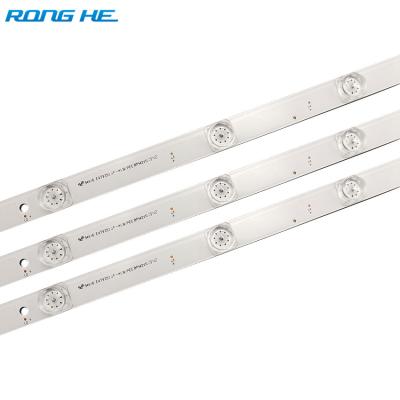 China Hotel RongHe Fast Delivery Product 590*18MM 6V 6led With 2 Diode 32inch TV Led Lights for sale