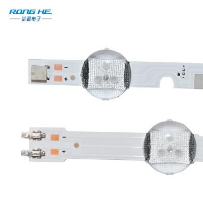 China Hotel 487*13mm aluminum plate 5led3v use for FHD-L-180319-JED12 Samsung LED TV backlight strips for sale