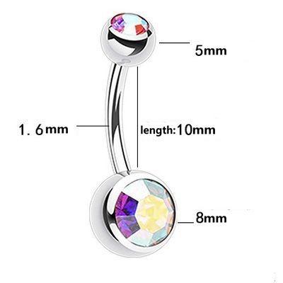 China Europe and the United States Belly Ring Navel Piercing Navel Piercing Jewelry Good Quality for sale