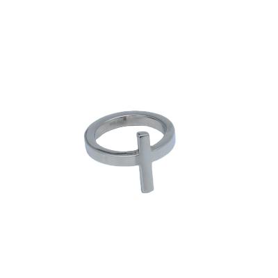 China Manufacturers Contracted Ring Custom Simple Steel Fashion Direct Selling Ring for sale