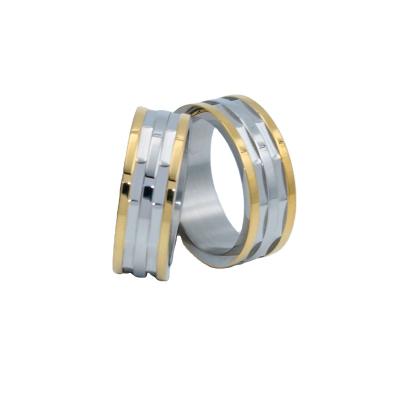 China Good Quality Contracted Fashion Hired Ring Set Rings Stainless Steel For Daily/Party for sale