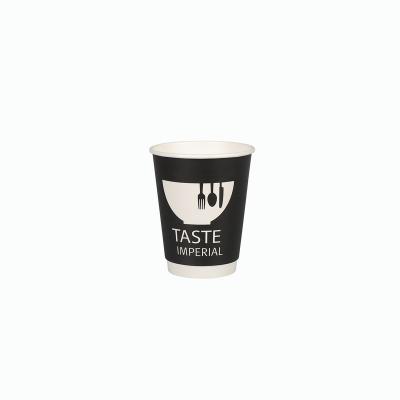 China Disposable Low Price Guaranteed Quality Customer Printed Disposable Paper Coffee Cup for sale