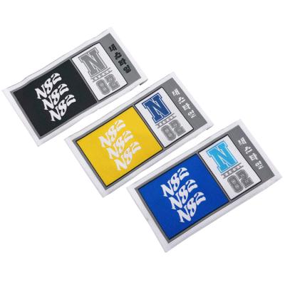 China Custom Brand Viable Logo Woven Label Woven Tag for Apparel for sale