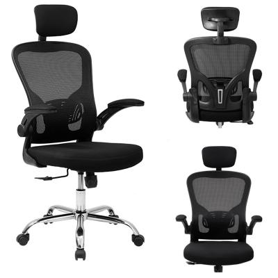 China Ergonomic (Height) Adjustable Furniture Mesh Designs Executive Boss Office Chair With Competitive Price for sale