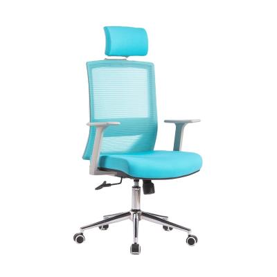 China (Height)Adjustable High Quality Ergonomic Office Chair With Headrest Comfortable Swivel Office Chairs for sale