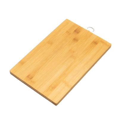 China 2021 Sustainable New Design Top Selling Bamboo Chopper And Cutting Board With Circular Handle for sale