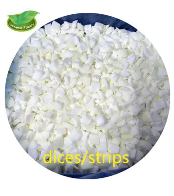 China 2022 Culture IQF Onion Dies / JELLY Jellied Cut Strips / Slice 10m White 1cm 6mm for sale