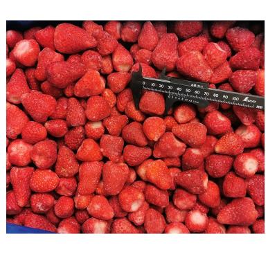 China 2022 China IQF Whole Strawberry Frozen Whole Crop FROZEN Price Cuts Slices Size 15-25mm Frozen Fruit 25-35mm for sale