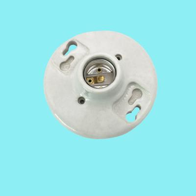 China Ceramic Screw Lanlu Ceiling Lamp Holder For E27 E26 for sale