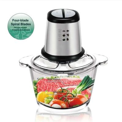 China Household Well Rated Multi Hand Spice Grinder Stainless Steel Baby Food Processor Electric Meat Grinder Yam Pounder Food Chopper for sale