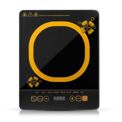 China Infrared Radiant Induction Heater Household Electric Touch Control Stove 2000W Touch Control Heating Induction Cooker for sale