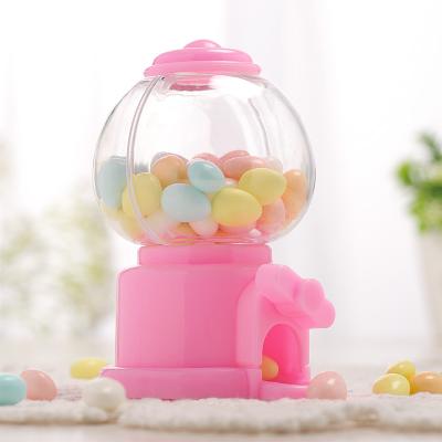 China Recyclable Machine Sharp Capsule Plastic Favors Candy Container Package Box Wedding Baptism Baby Shower Party Decor for sale