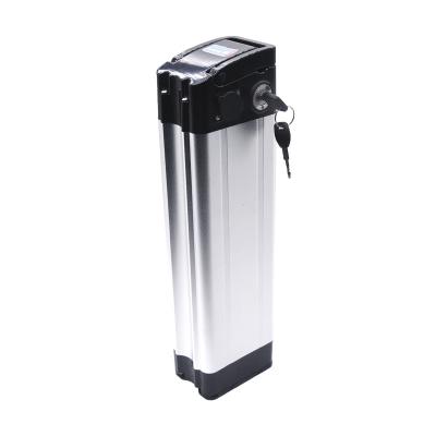 China Hot sale electric bicycles/scooters 18650 24V 36v 48V 10A 13A 14.5A 12.5A 15A 17.5A silver fish lithium ebike battery pack customizable for sale