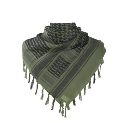 China Multi-functional special forces variety turban jacquard free scarf thickening outdoor Arab square scarf tactical outdoor shawl for sale