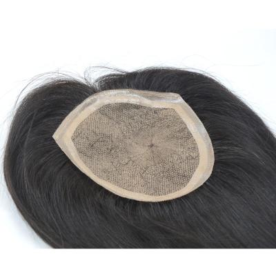 China European Virgin Hair Topper Quality Human Hair Women Silk Bottom Hairpieces for sale