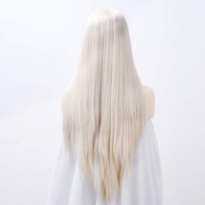 China Silky straight wave in the flowing line 100% cheap factory price nature hair free style blonde hair women hairpiece for sale