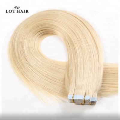 China Wholesale Silky Straight Wave Tape In Hair Extensions High Grade Natural Looking Brazilian 100% Human Hair Tape In Hair Extensions for sale