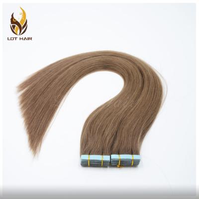 China No rejection & best selling tangle free products in dubai cheap invisible double adhesive 100% sided tape brazilian hair for sale