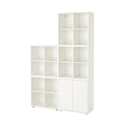 China Flat Pack Modern Designs American Custom Storage Racks Buffet Storage Racks With PVC Panel Door On Sale From USA for sale