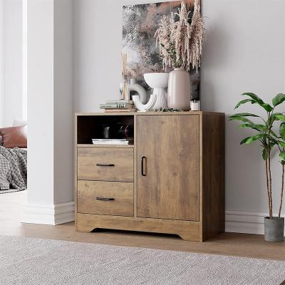 China Chinese Living Room Furniture Antique Drawer 1 Door Storage Cabinet 2 Collection Home Furniture for sale