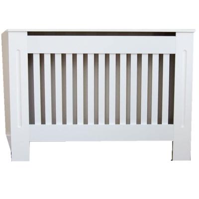 China Modern Wooden Temperature Gauge Kindergarten Plain MDF Wooden Adjustable Radiator Cover for sale