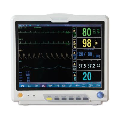 China High Quality Portable 15 Inch ECG Bedside CONTEC CMS9200 Patient Monitor for sale