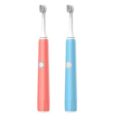 China CONTEC C2 IPX7 Battery Operated Waterproof Soft Kids Smart Toothbrush Sonic Children Electric Toothbrush for sale