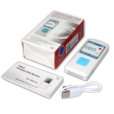 China CE plastic holter android ecg device portable medical RTS CONTEC PM10 diagnostic equipment for sale