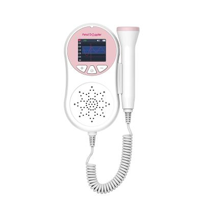 China New OEM Plastic Cheap Portable Pocket Hospital Grade Contec Doppler Fetal Prenatal Heart Rate Monitor Baby for sale