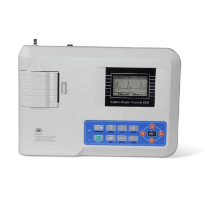 China Plastic ECG100G CE CONTEC Digital High Quality Single Channel ECG Machine for sale