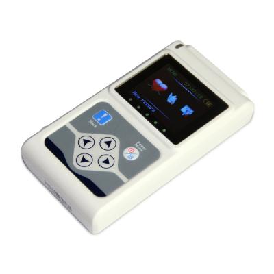 China Plastic Color ECG Holter Recorder , TLC5000 12-CH Holter Monitor With CE for sale